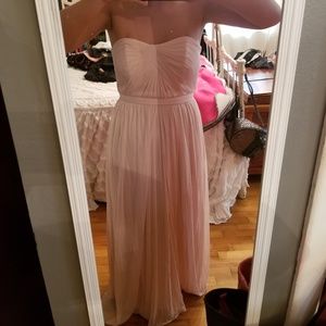 Light Pink Bridesmaid Dress